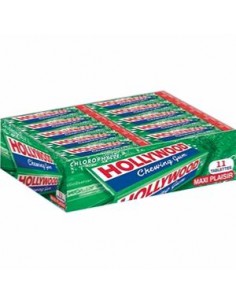 Hollywood chewing gum powerfresh - Bonbon menthe sans sucre